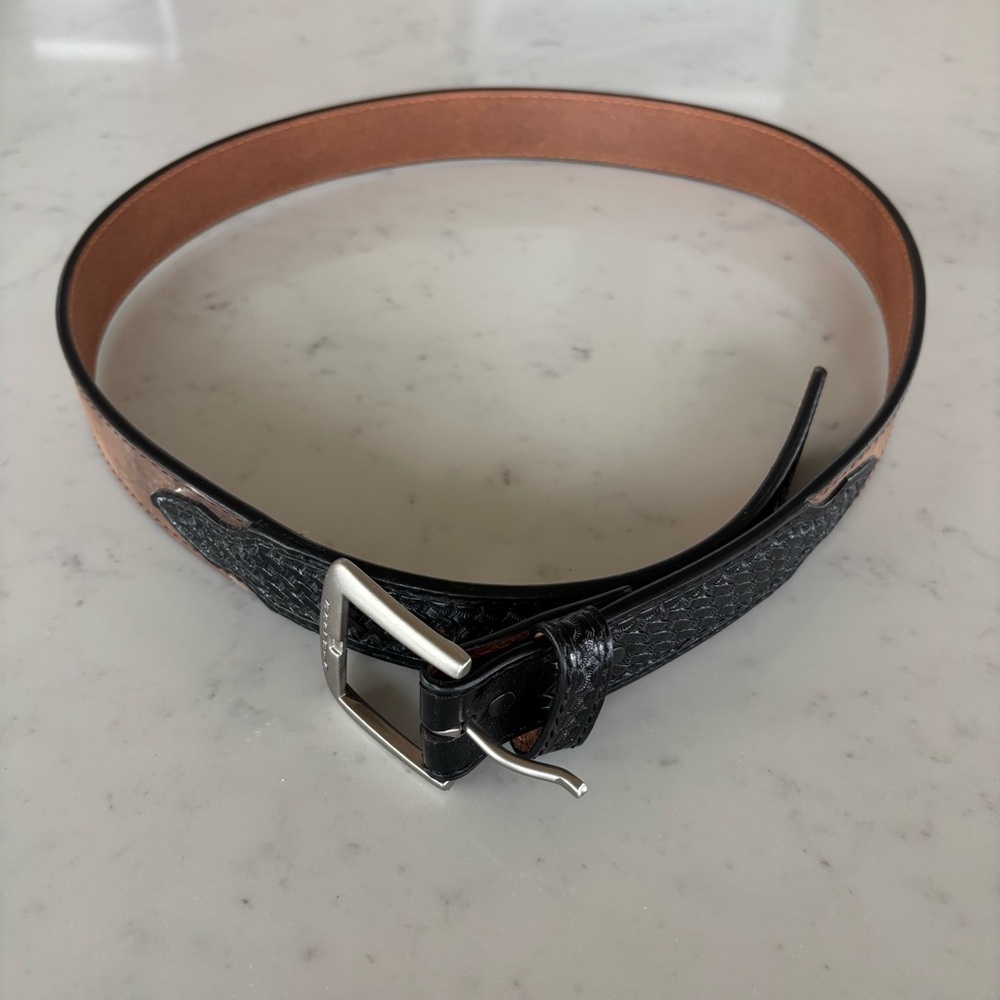 Georgia Boot Leather Belt‎ Size 44